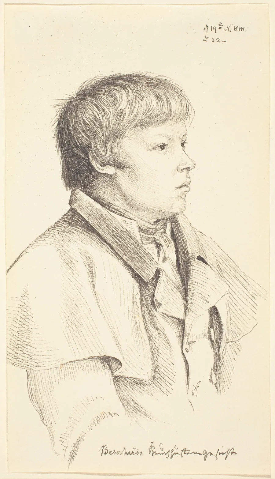 Bernhard's Whooping Cough Face by Gerhard Wilhelm von Reutern