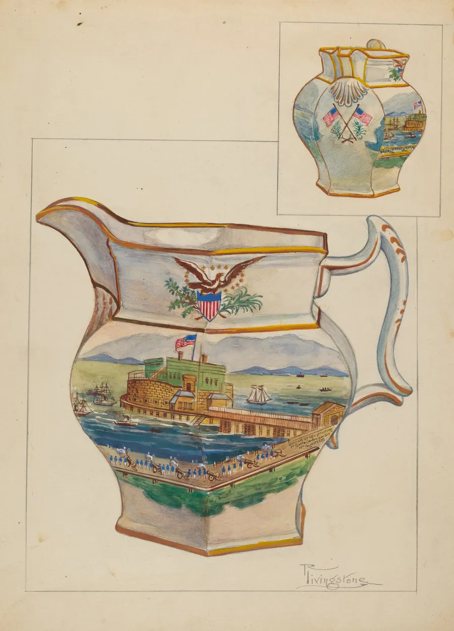 Pitcher by Rolland Livingstone