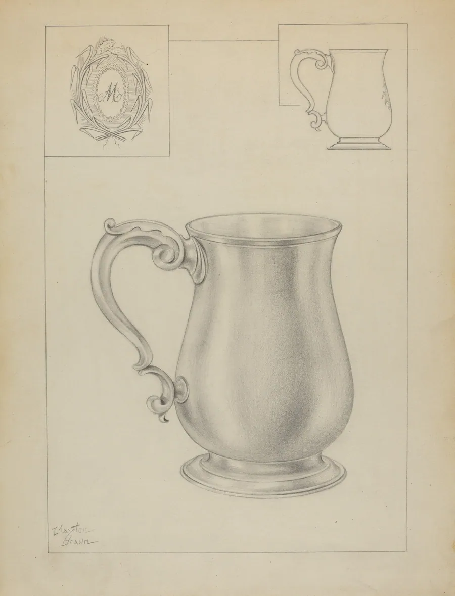 Silver Mug by Clayton Braun
