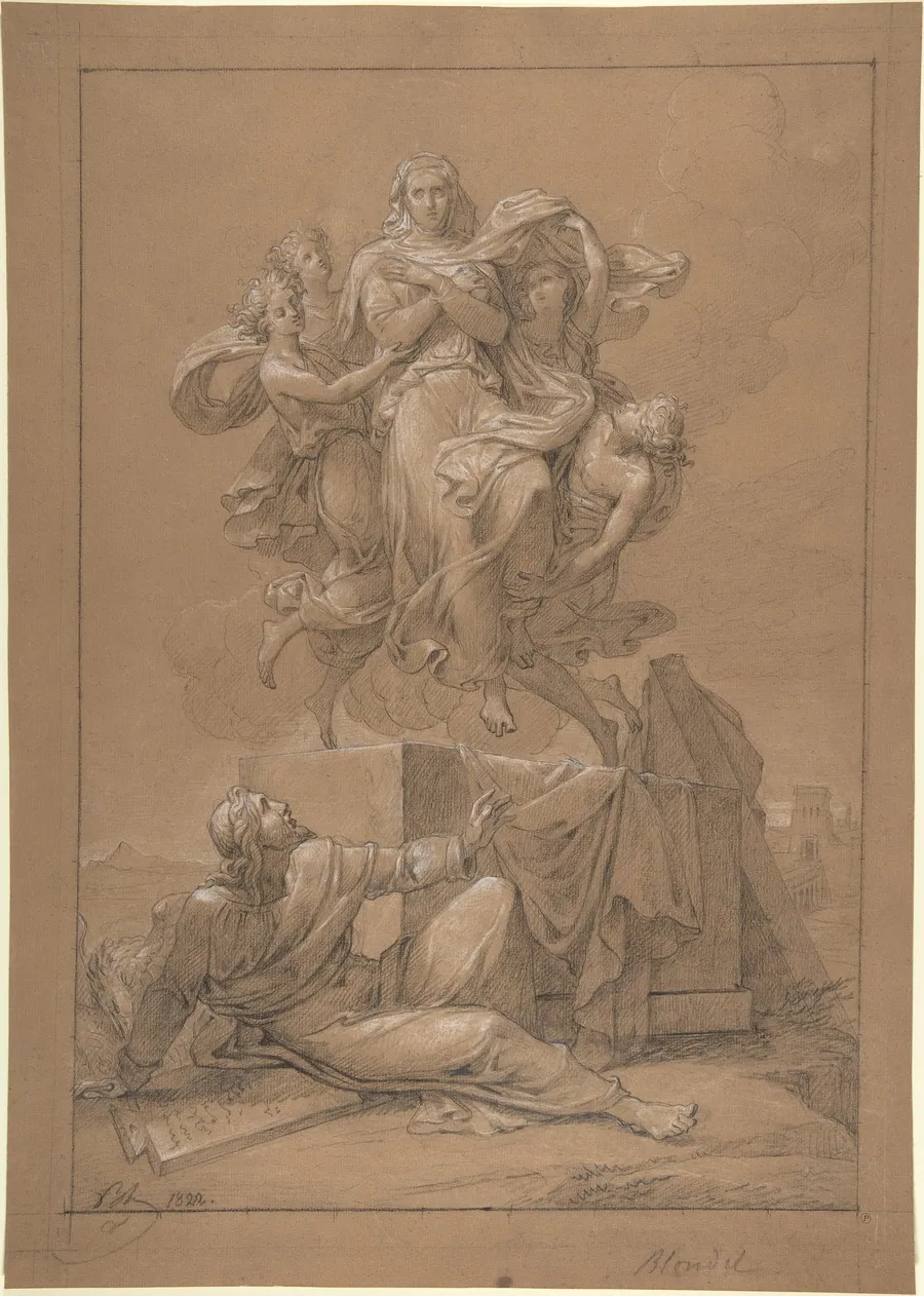 The Assumption of the Virgin by Merry Joseph Blondel