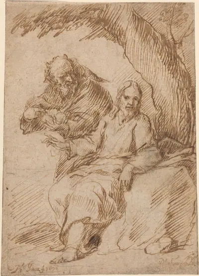 The Temptation of Christ in the Desert