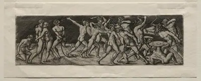 Fight between Eleven Warriors