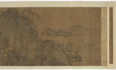 Autumn mountains, clearing mist