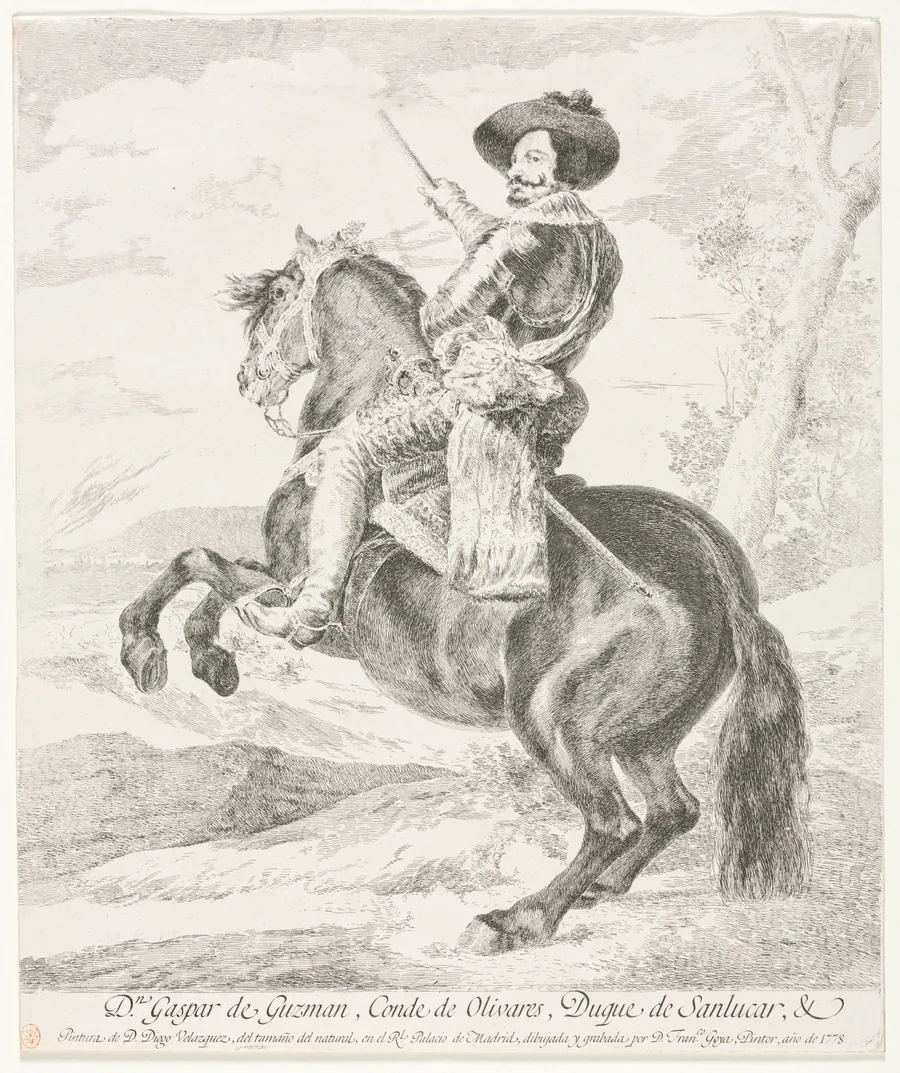 Gaspar de Guzman by Francisco de Goya