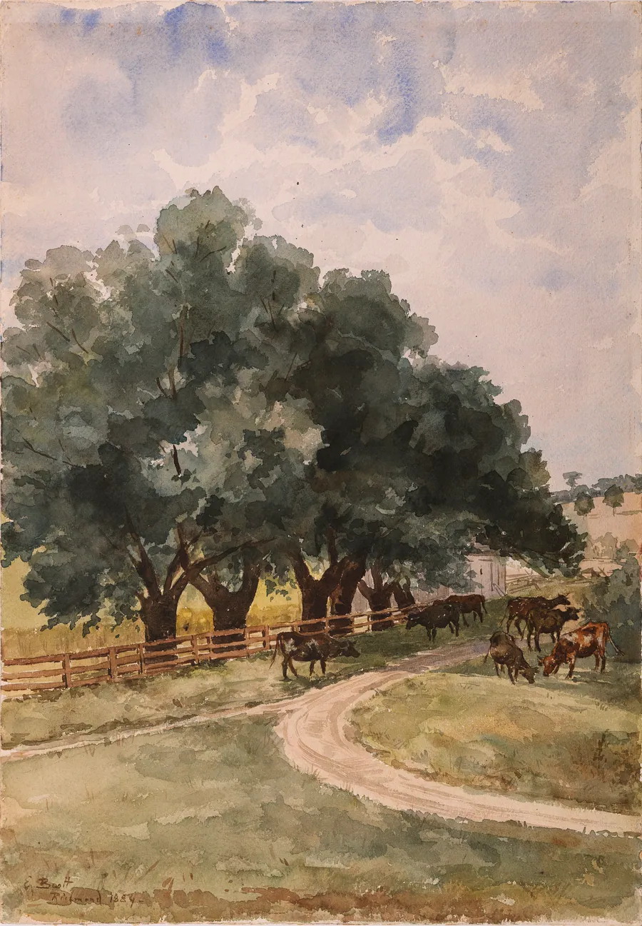 Richmond by Elizabeth Boott Duveneck, born Cambridge, MA 1846-died Paris, France 1888