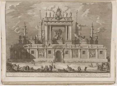 The Prima Macchina for the Chinea of 1762: The Farnese Bull and Other Antiquities from Palazzo Farnese