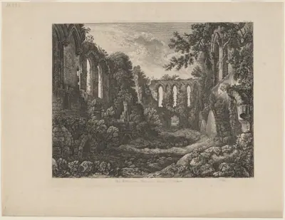 The Refectory, Rievaulx Abbey, Yorkshire