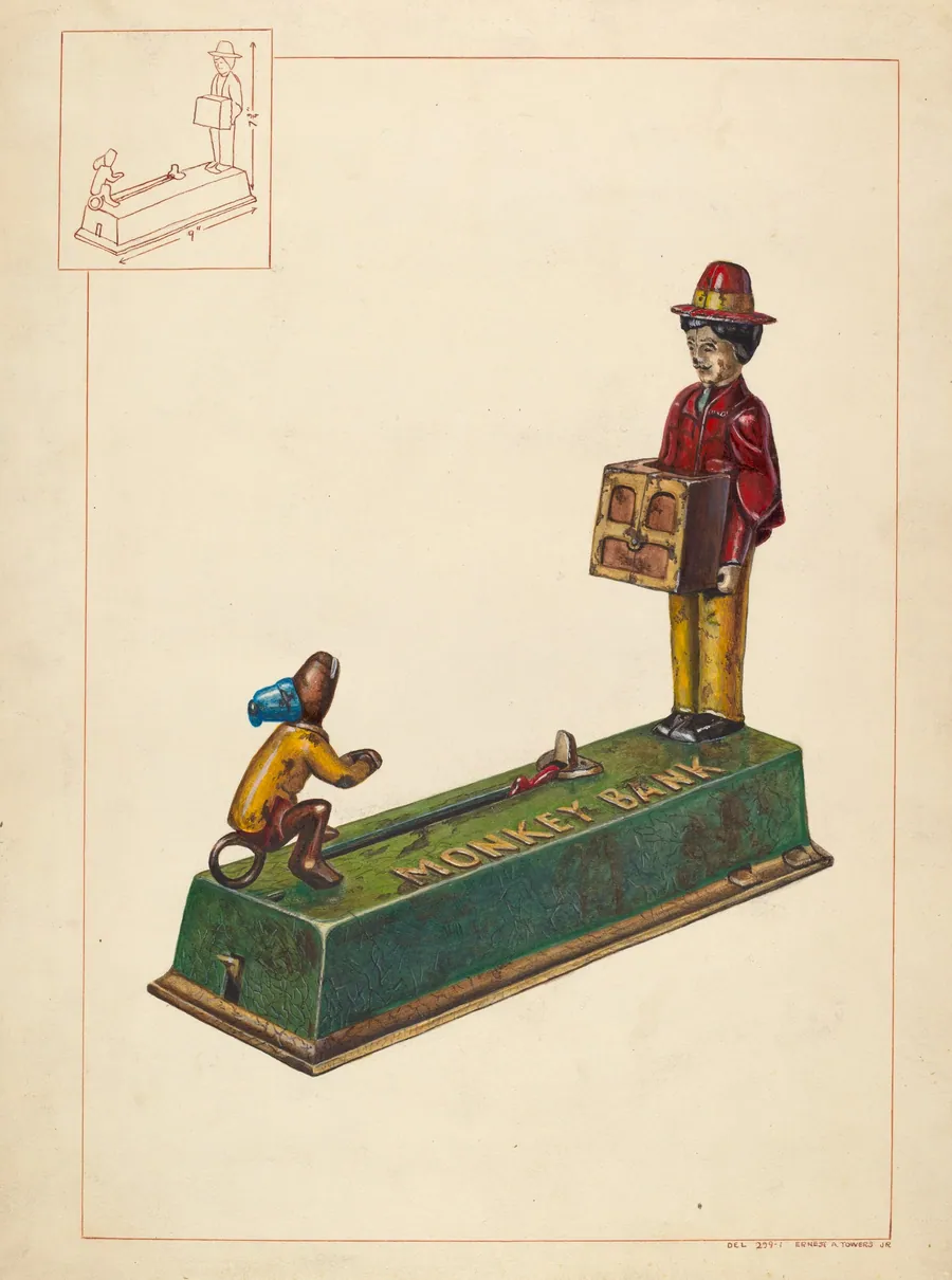 Monkey Bank by Ernest A. Towers, Jr.