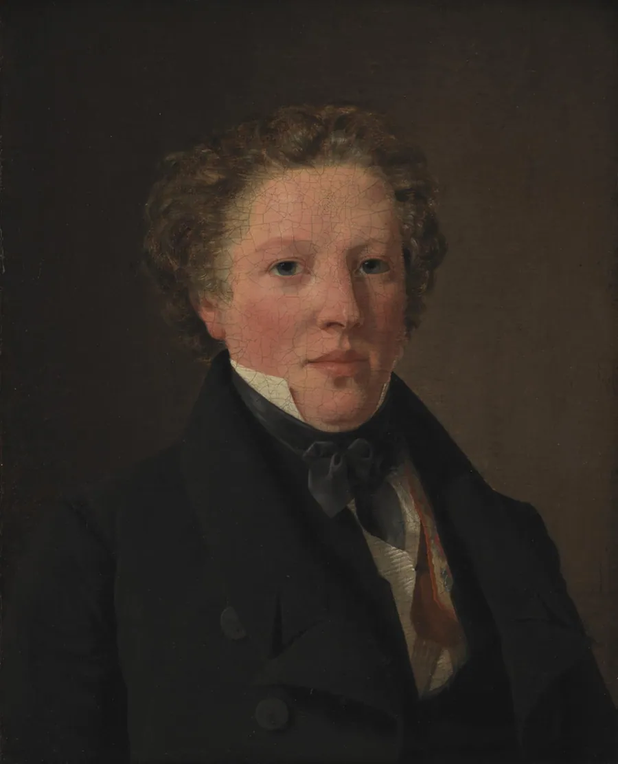 Skuespilleren Christoffer Hvid by Wilhelm Bendz