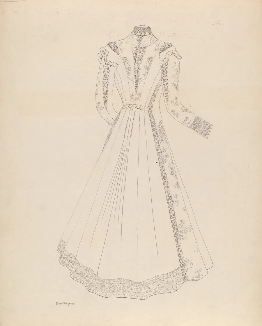 Dress by Edith Magnette