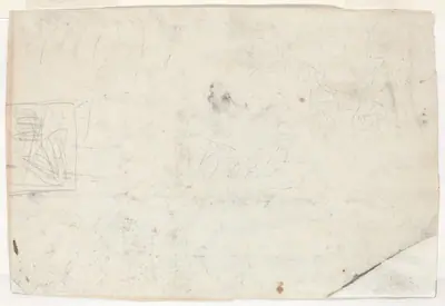 Figure on Horseback and Other Studies [verso]