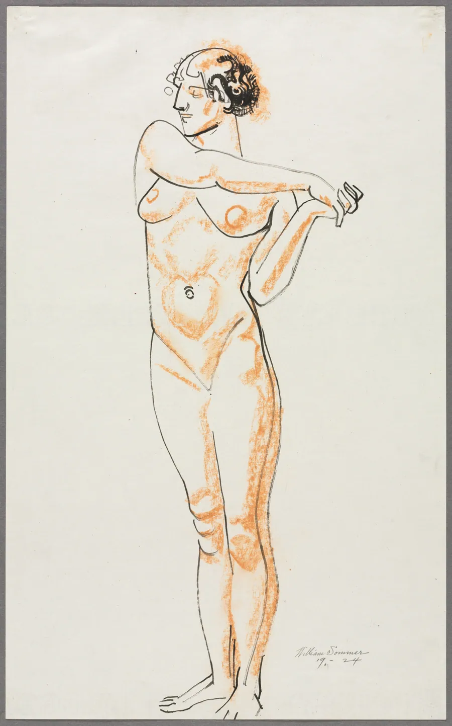 Female Nude by William Sommer