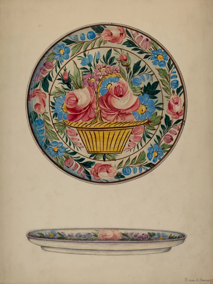 Plate by Byron Dingman