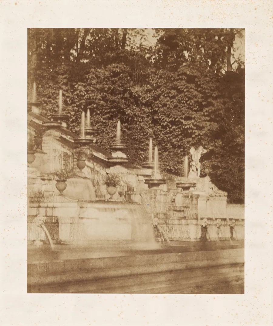 Cascade at the Chateau de St. Cloud by Louis-Rémy Robert