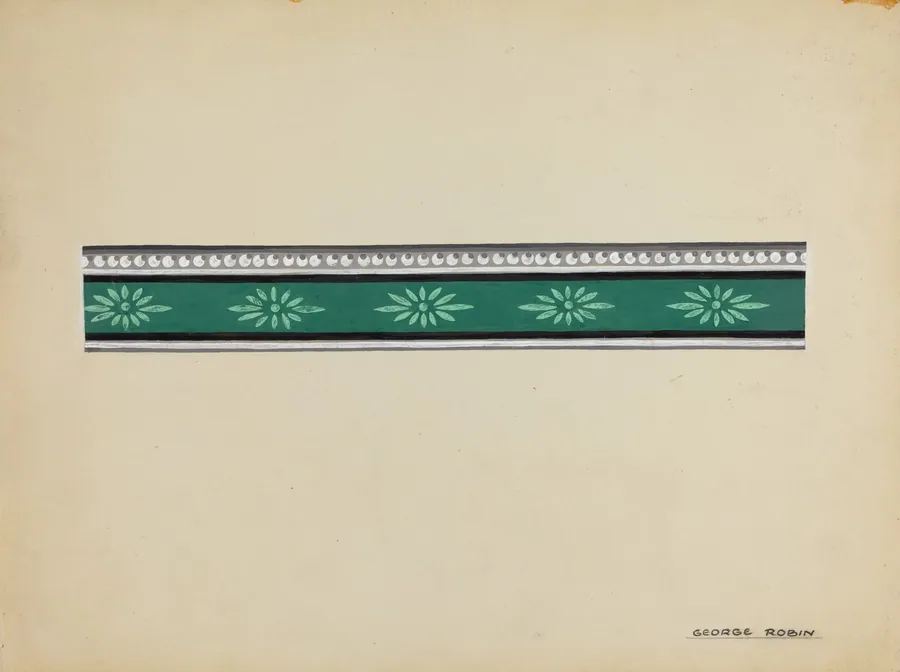 Wall Paper Border by George Robin