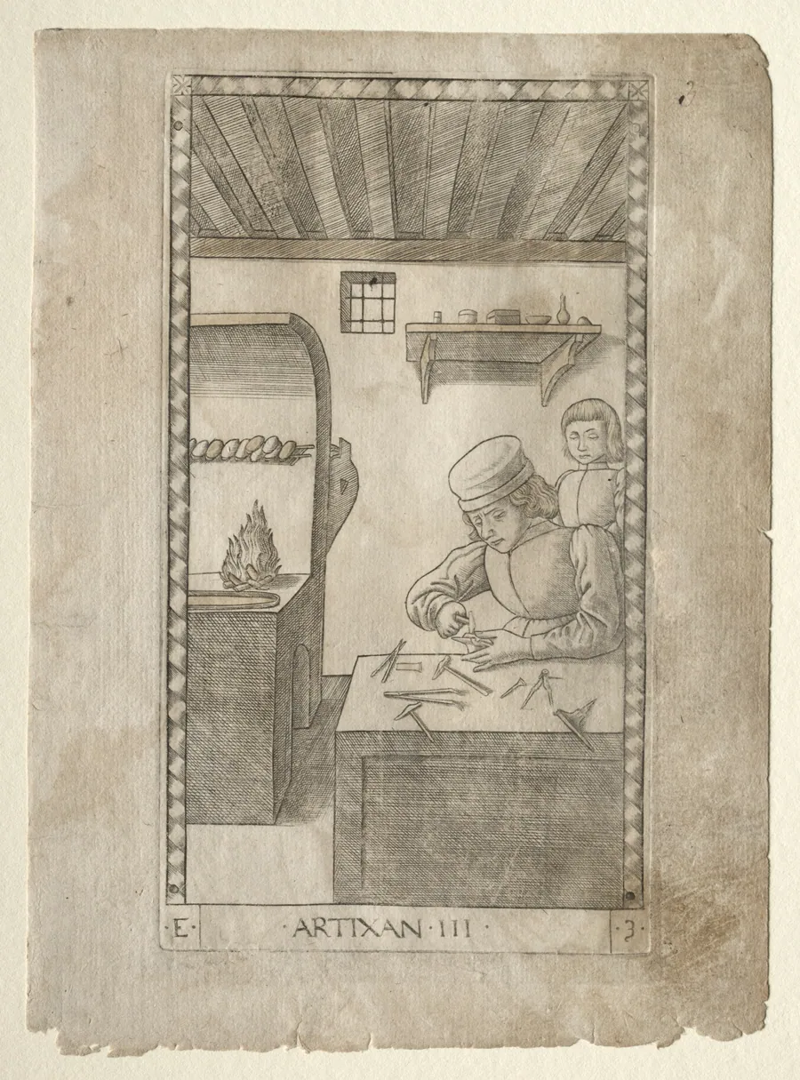 The Artisan (from the Tarocchi, series E: Conditions of Man, #3) by Master of the E-Series Tarocchi