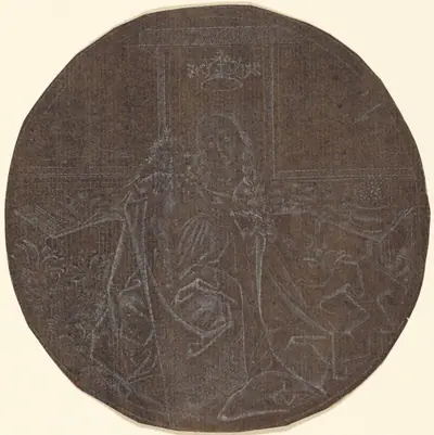 The Madonna and Child in a Garden
