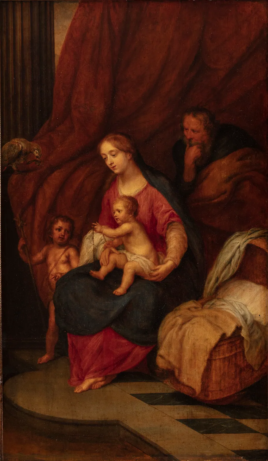 Den hellige familie by Ubekendt