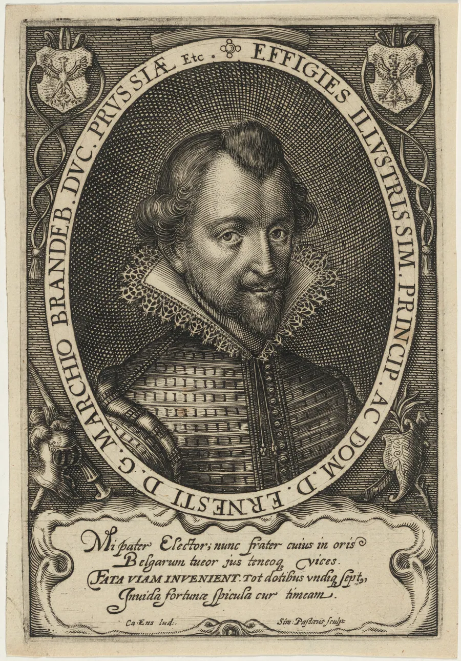 Ernest, Elector of Brandenburg by Simon van de Passe