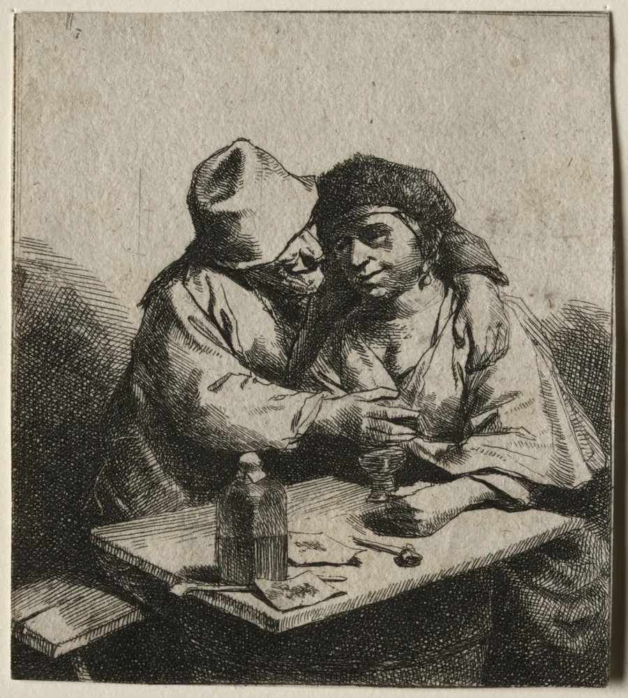 The Amorous Couple by Cornelis Pietersz Bega