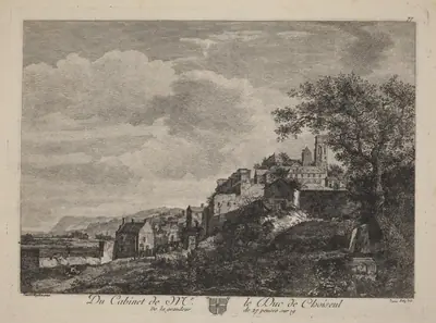 View of a Hilltown