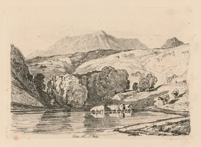 Liber Studiorum: Plate 15, Cader Iris, North Wales