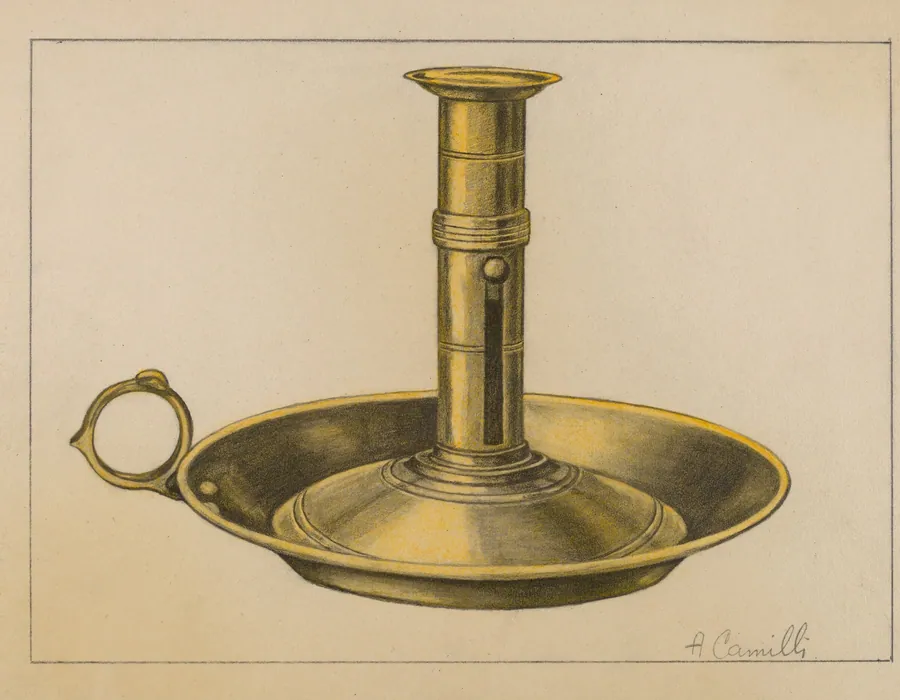 Candlestick by Albert Camilli