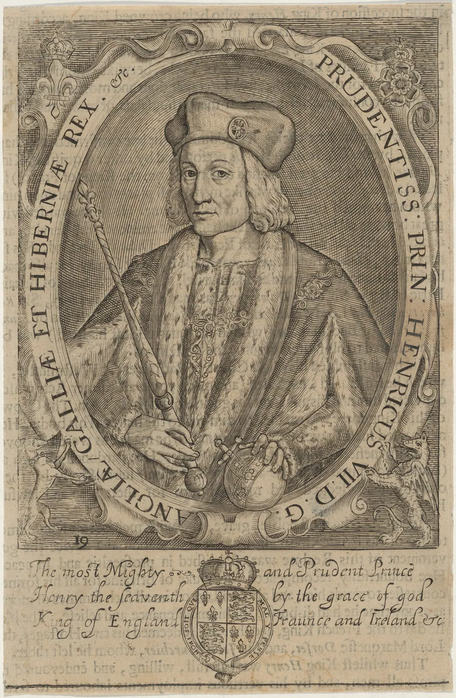 Henry VII of England by Renold Elstrack