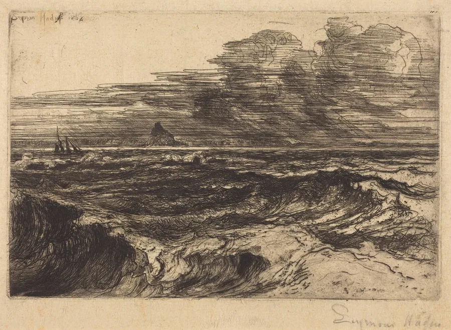 Mount's Bay by Francis Seymour Haden