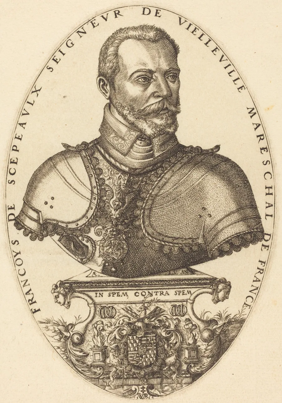 Francoys de Scepeaulx by Pierre II Woeiriot de Bouzey