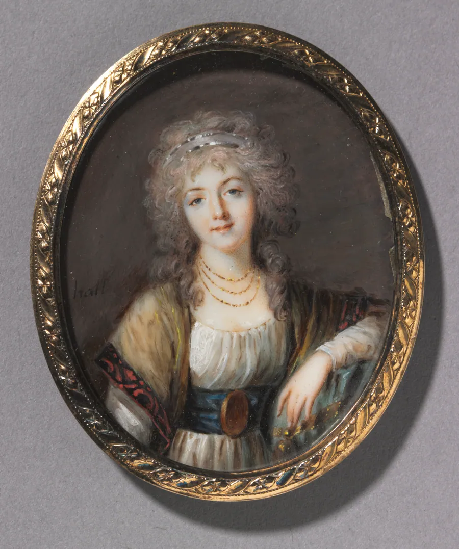 Portrait of a Young Woman by Charles Henard