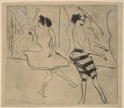 Dancers in Studio