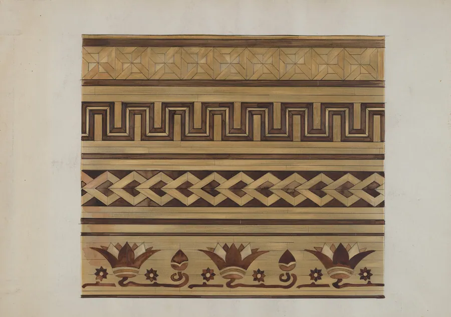 Parquetry Floor by Sebastian Simonet