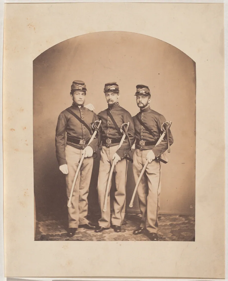 M. Edward Rogers, Robert E. Randall, and Charles F. Lennig, First Troop Philadelphia City Cavalry by Samuel Broadbent