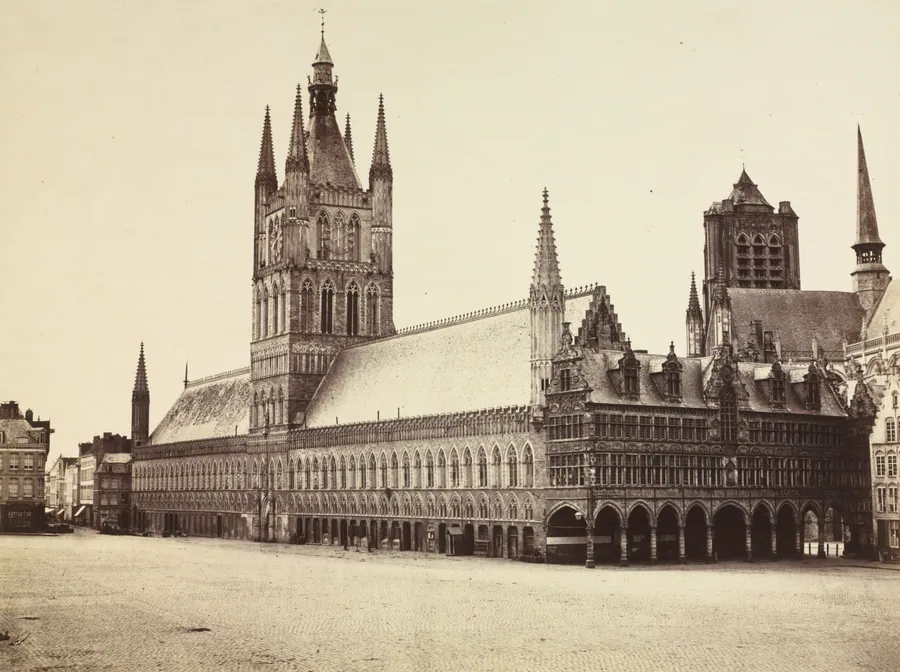 Ypres, Belgium by Auguste-Rosalie Bisson