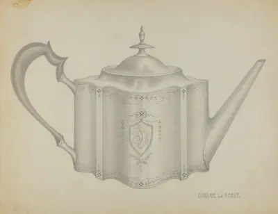 Silver Teapot