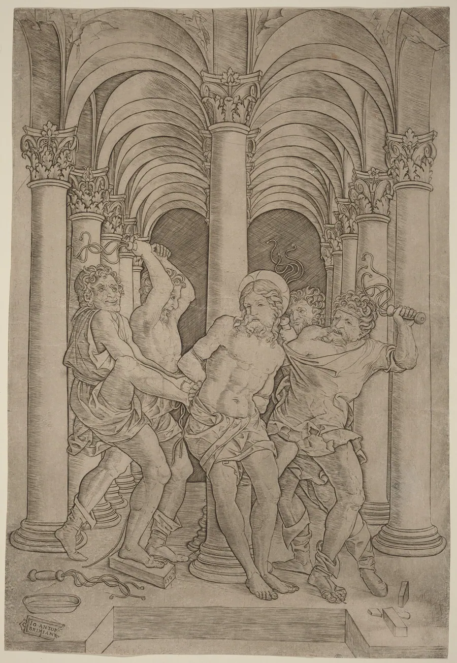 Flagellation by Giovanni Antonio da Brescia