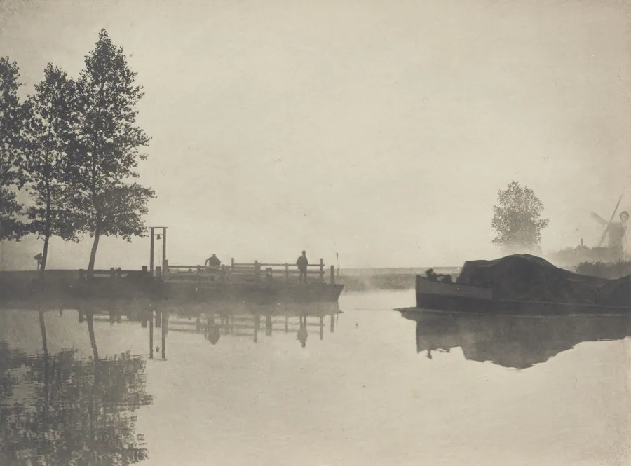 Buckenham Ferry by Peter Henry Emerson