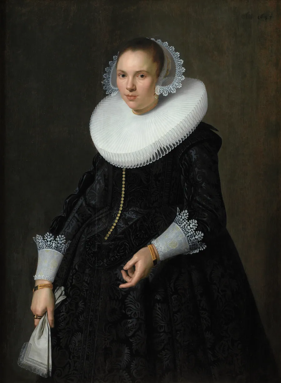 Dameportræt by Nicolaes Eliasz. Pickenoy