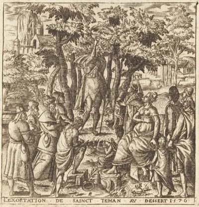 The Preaching of John the Baptist in the Wilderness