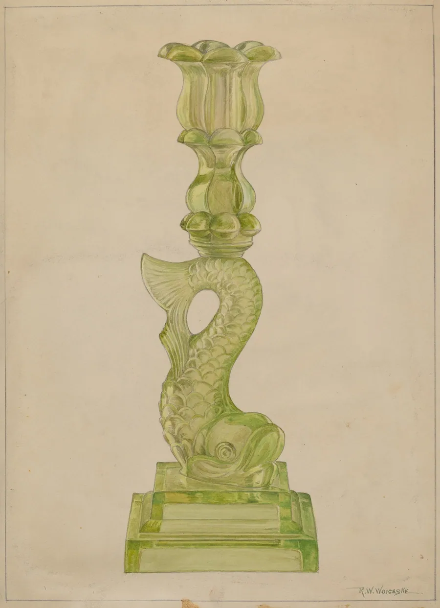 Candlestick by Ronau William Woiceske