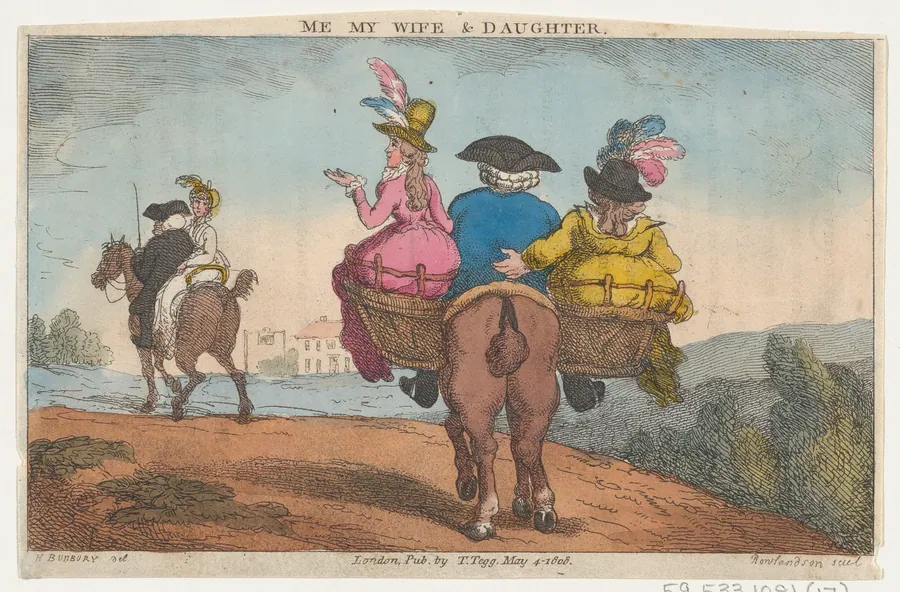 Me, My Wife & Daughter by Thomas Tegg