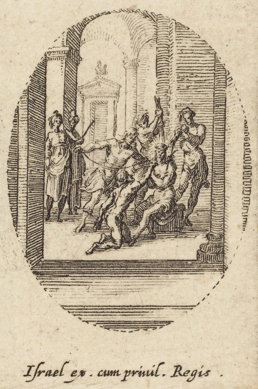 Crowning with Thorns by Jacques Callot