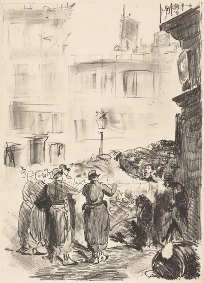 The Barricade (La barricade)