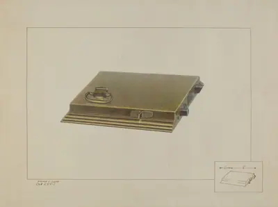 Brass Box Lock