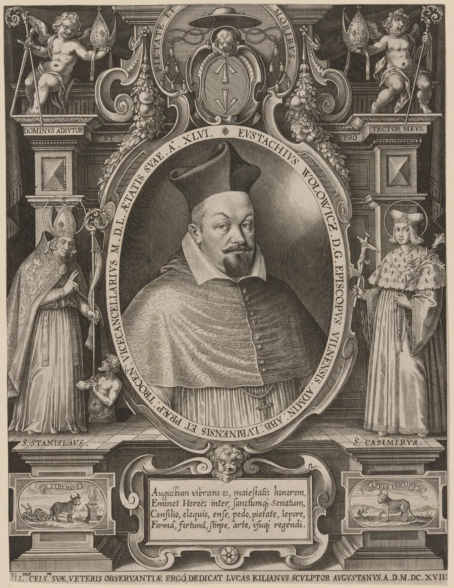 Eustace Wolowicz, Archbishop of Vilna by Lucas Kilian