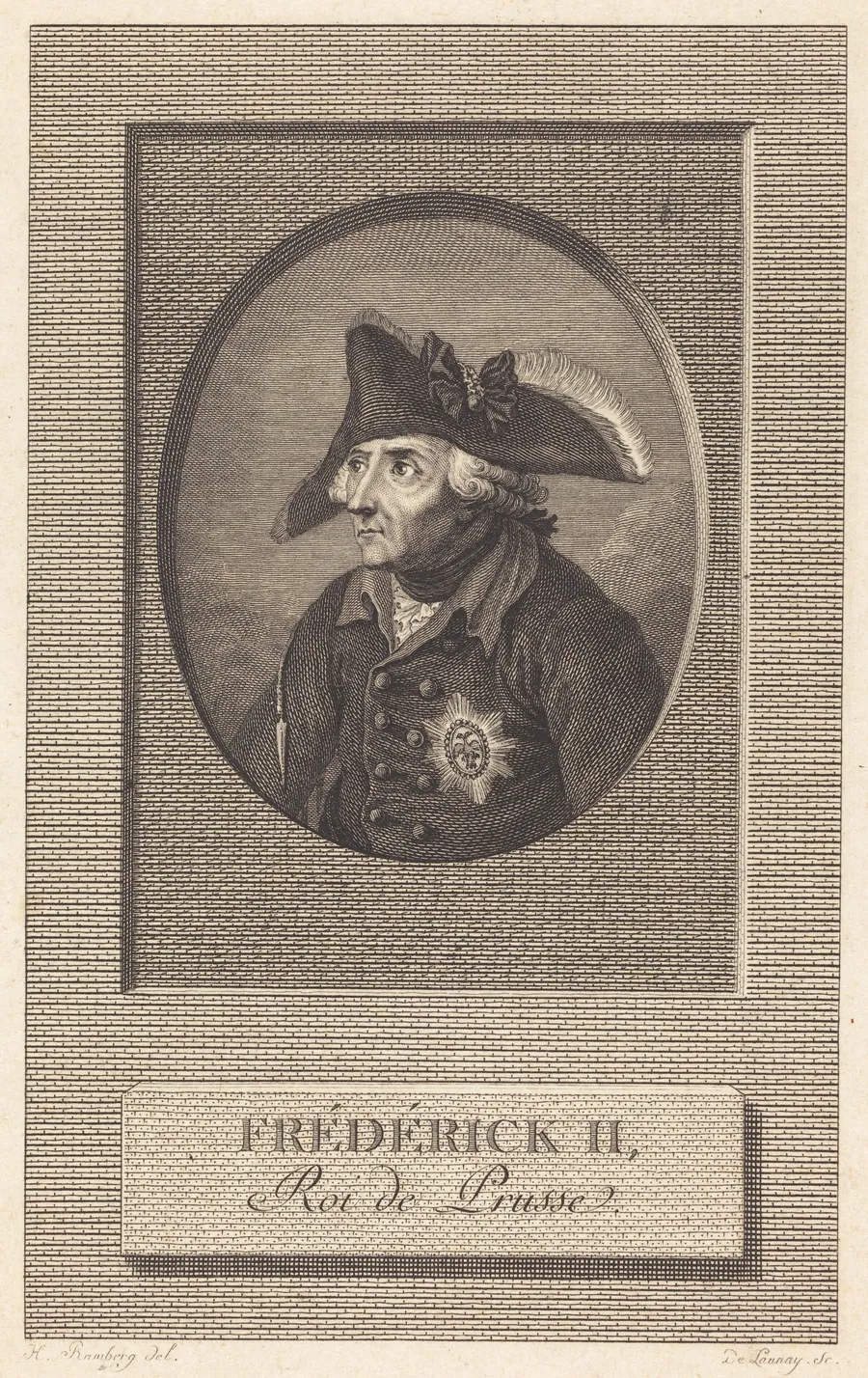 Frederick the Great, King of Prussia by Nicolas Delaunay