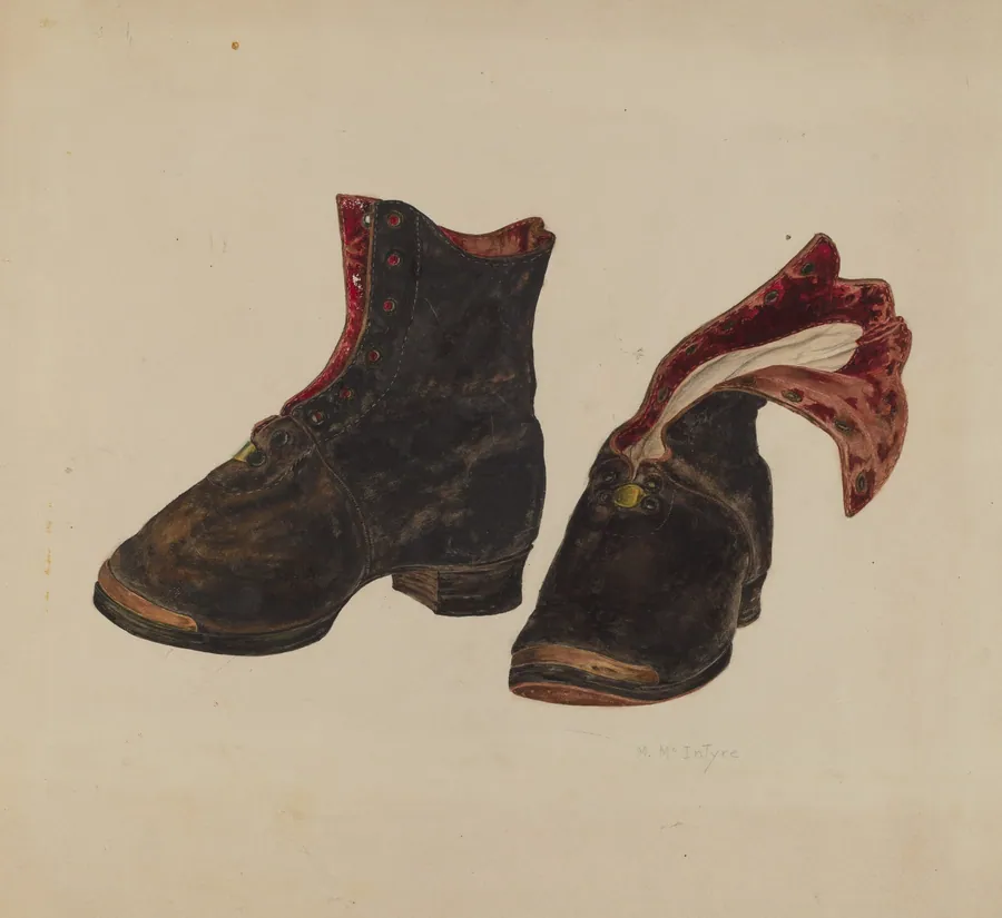 Boy's Shoes by Marjorie McIntyre