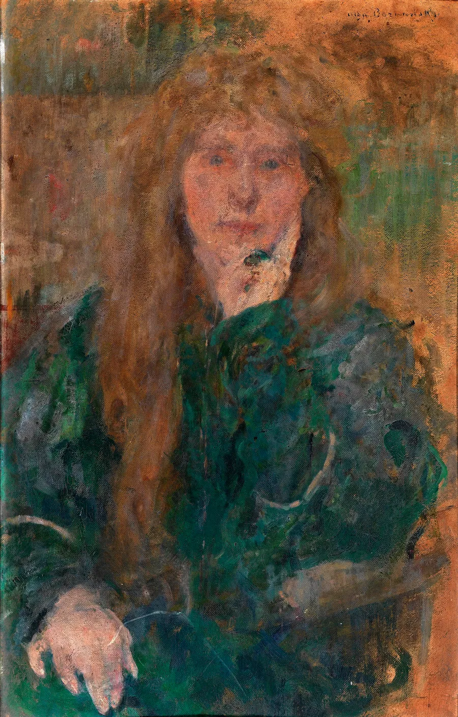 Natalie Barney by Olga Boznanska, Polish, born Krakow, Poland 1865-died Paris, France 1940