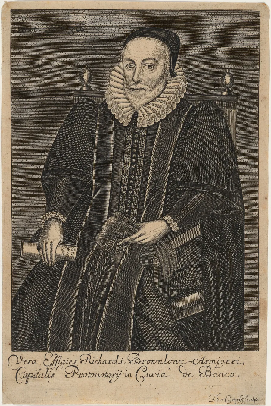 Richardi Brownlowe Armigeri by Thomas Cross
